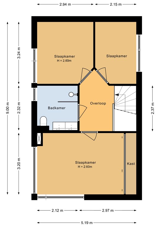 mediumsize floorplan